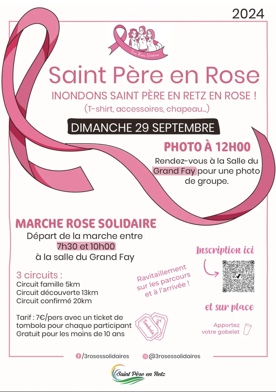 Image du carousel qui illustre: Marche Rose à Saint-Père-en-Retz