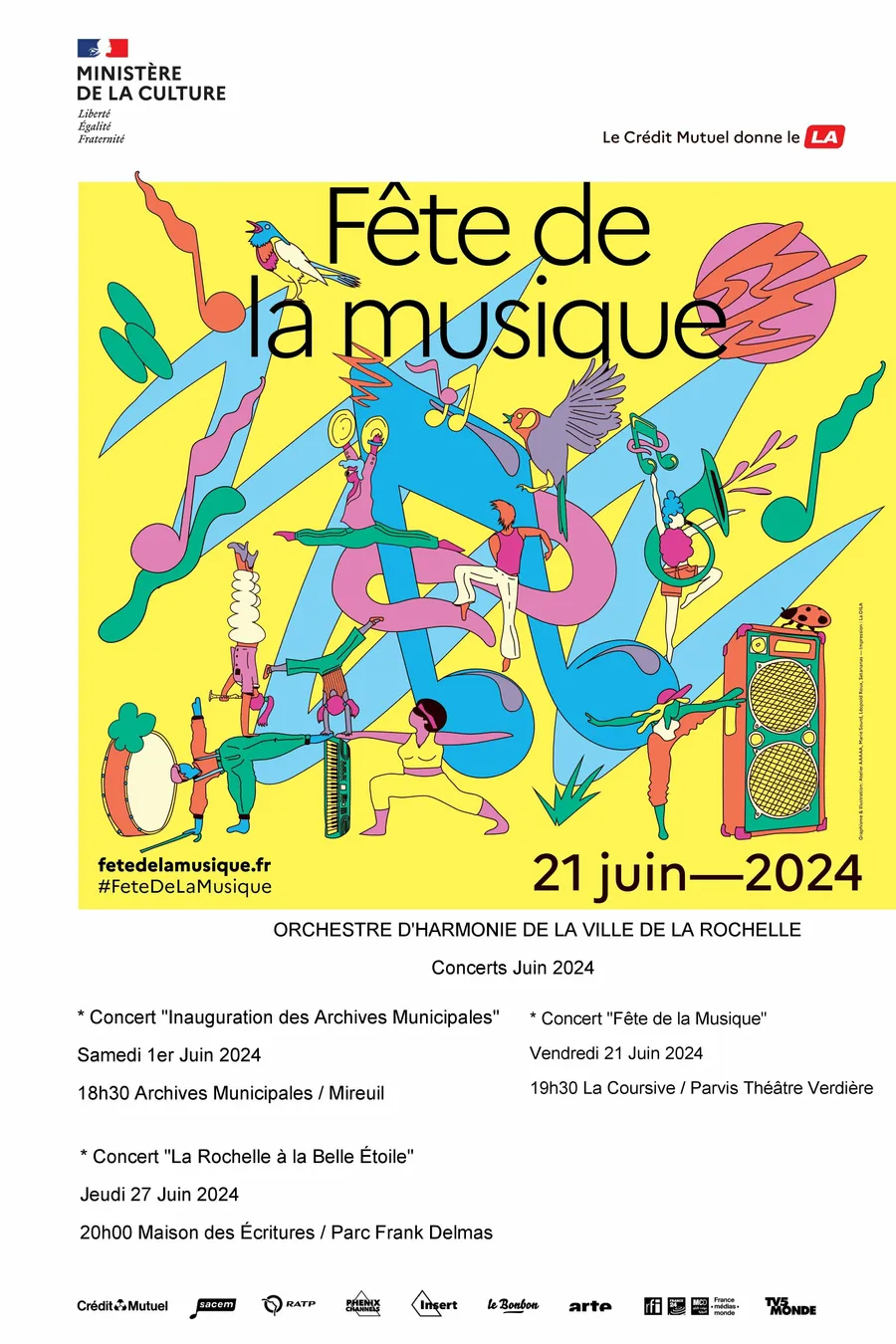 Image du carousel qui illustre: Orchestre d'Harmonie de la Ville de La Rochelle à La Rochelle