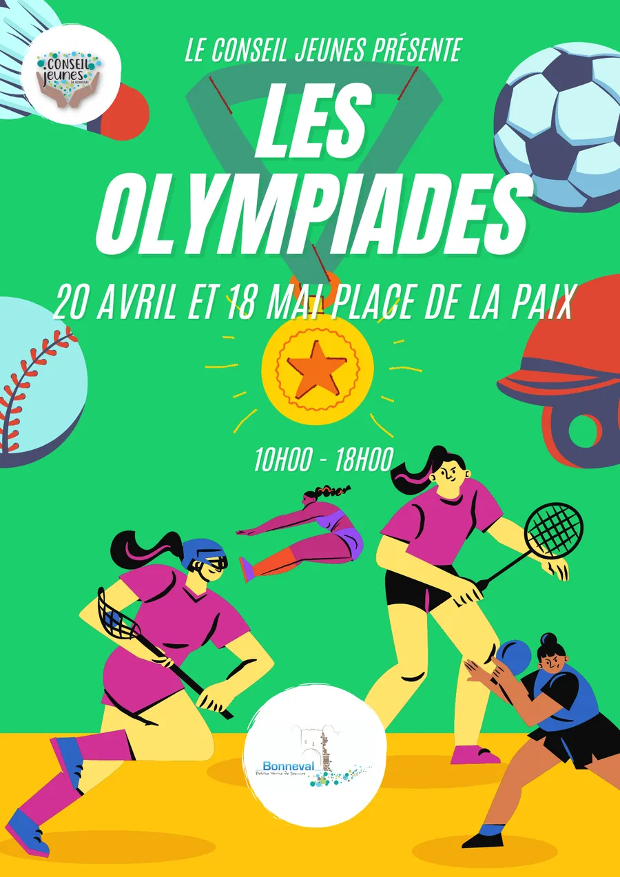Image du carousel qui illustre: Les Olympiades à Bonneval