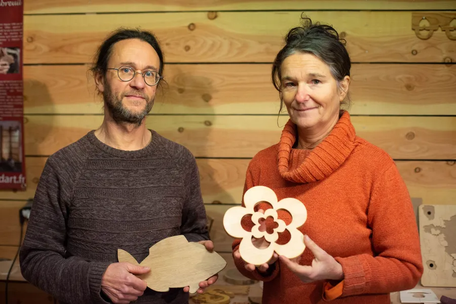 Image du carousel qui illustre: Réalisez votre duo d'objets en bois à Beurières