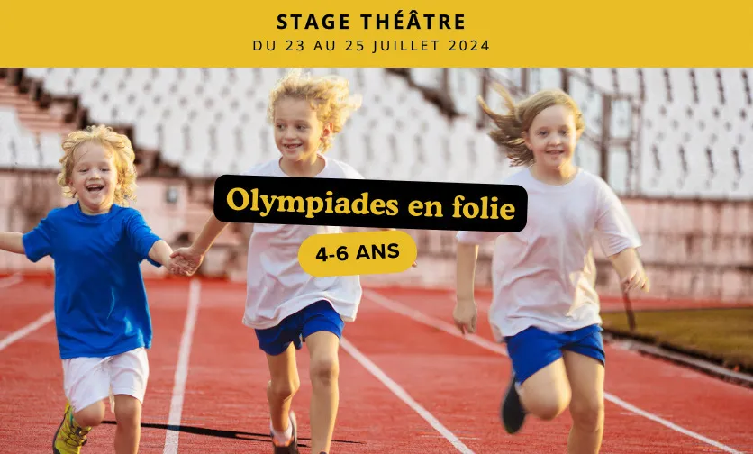 Image du carousel qui illustre: Stage 4-6 ans : Olympiade en folie ! à Orléans
