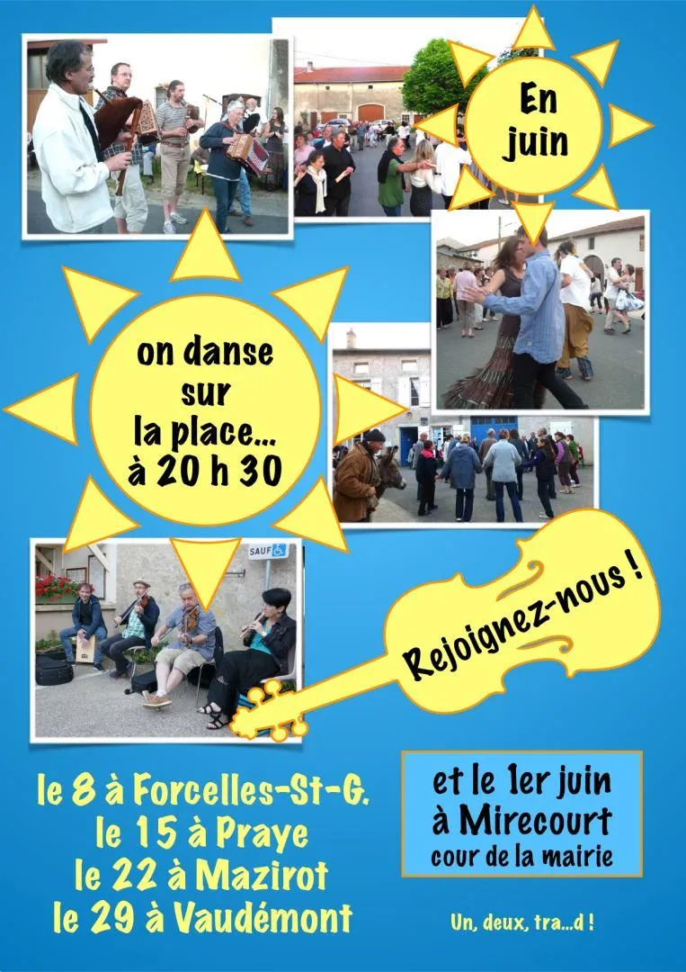 Image du carousel qui illustre: Dansons Sur La Place à Mirecourt