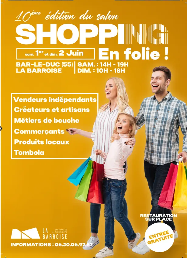 Image du carousel qui illustre: Salon Shopping En Folie Sup à Bar-le-Duc