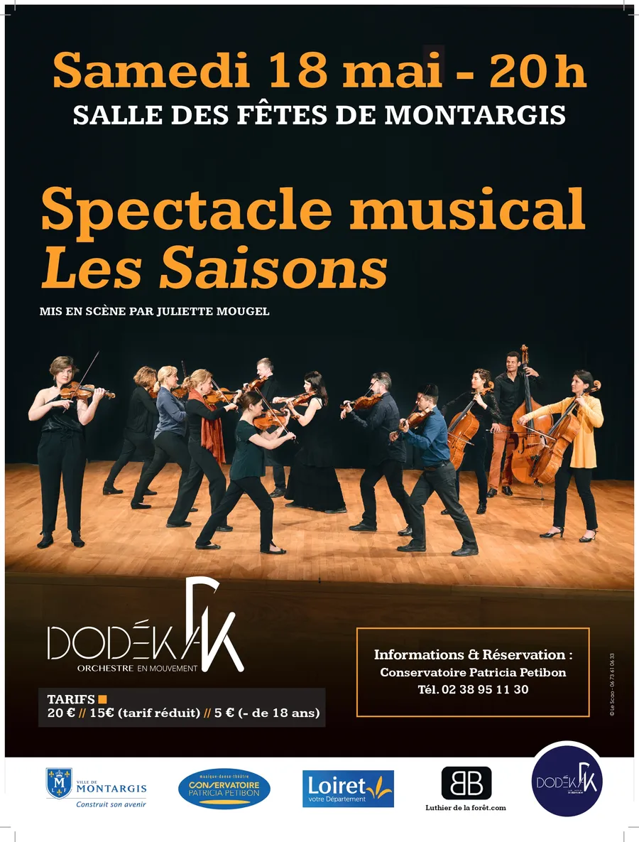 Image du carousel qui illustre: Spectacle Musical - Les Saisons à Montargis