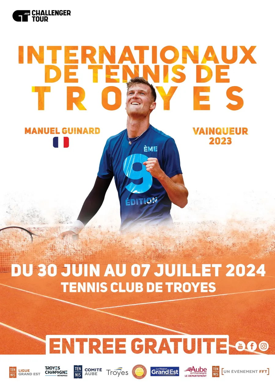 Image du carousel qui illustre: Internationaux De Tennis De Troyes à Pont-Sainte-Marie