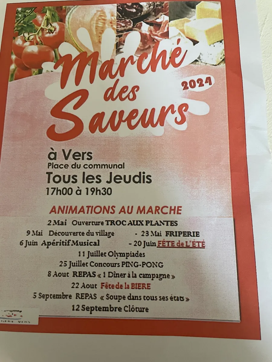 Image du carousel qui illustre: Marché À Vers à Saint Géry-Vers