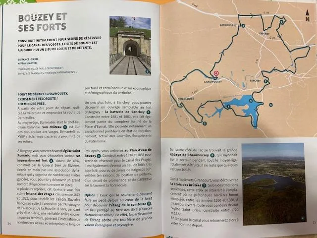Image du carousel qui illustre: Itinéraire Cyclotouristique : Itinéraire Patrimoine N°9 - Bouzey Et Ses Forts à Chaumousey