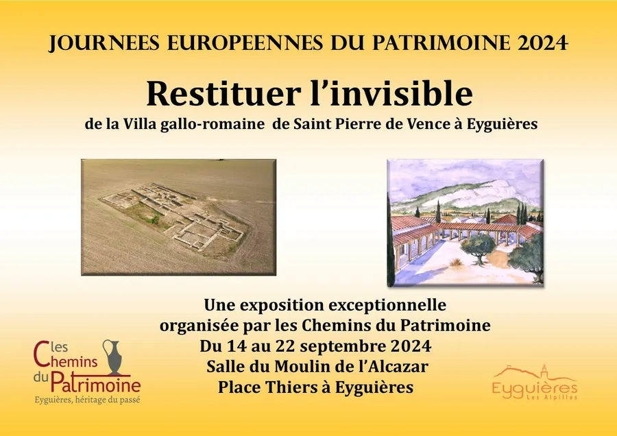 Image du carousel qui illustre: Restituer l'invisible La Villa gallo-romaine de Saint Pierre de Vence à Eyguières