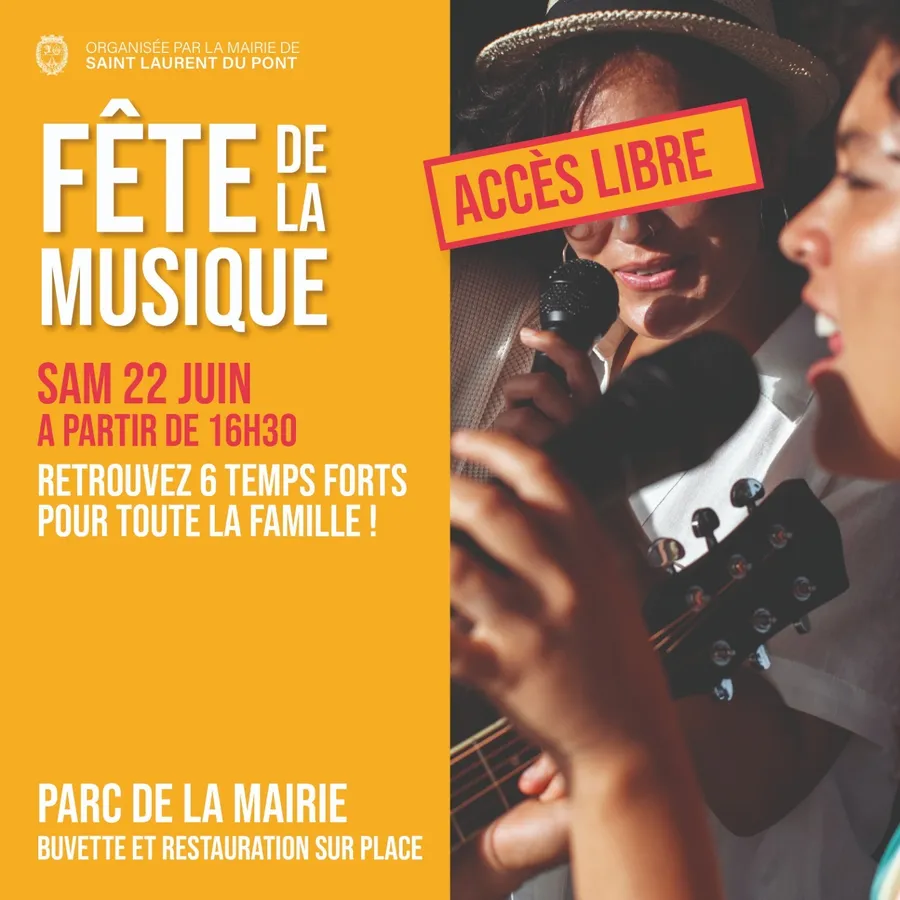 Image du carousel qui illustre: Fête de la Musique de Saint Laurent du Pont à Pont-en-Royans