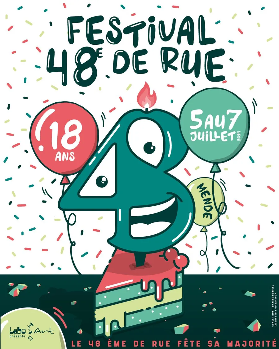 Image du carousel qui illustre: Festival 48 Ème De Rue - Doxa -&nbsp;cie Madame Riton à Mende