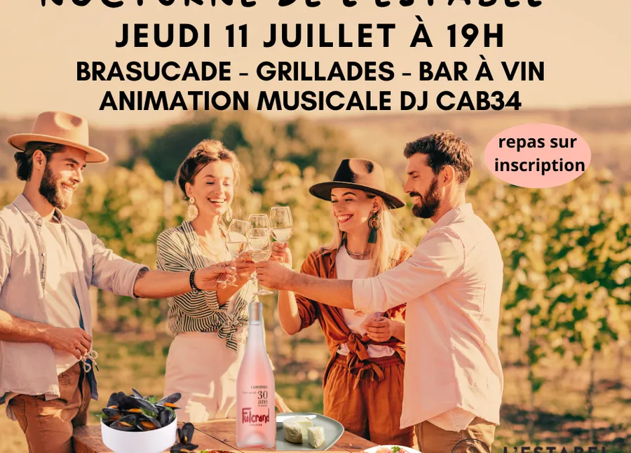 Image du carousel qui illustre: Nocturnes De L'estabel : Soirée Musicale à Cabrières