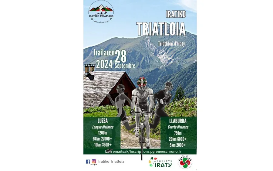 Image du carousel qui illustre: Le Triathlon D'iraty - Iratiko Triatloia à Larrau