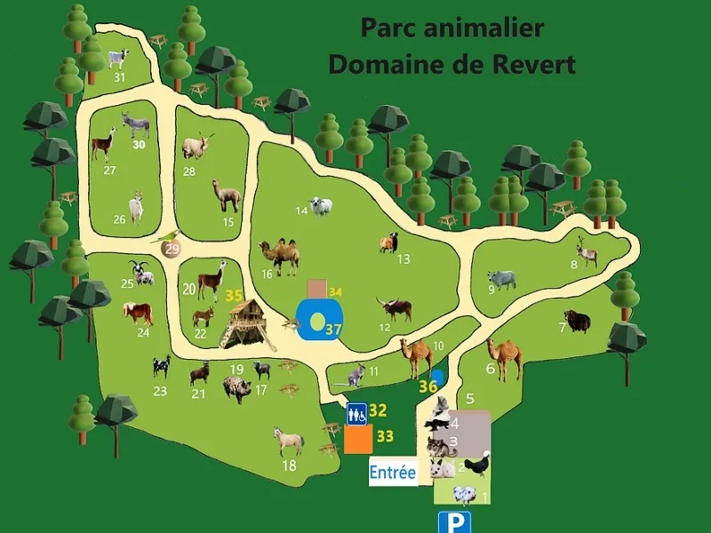 Image du carousel qui illustre: Parc Animalier - Domaine De Revert à Charenton-du-Cher