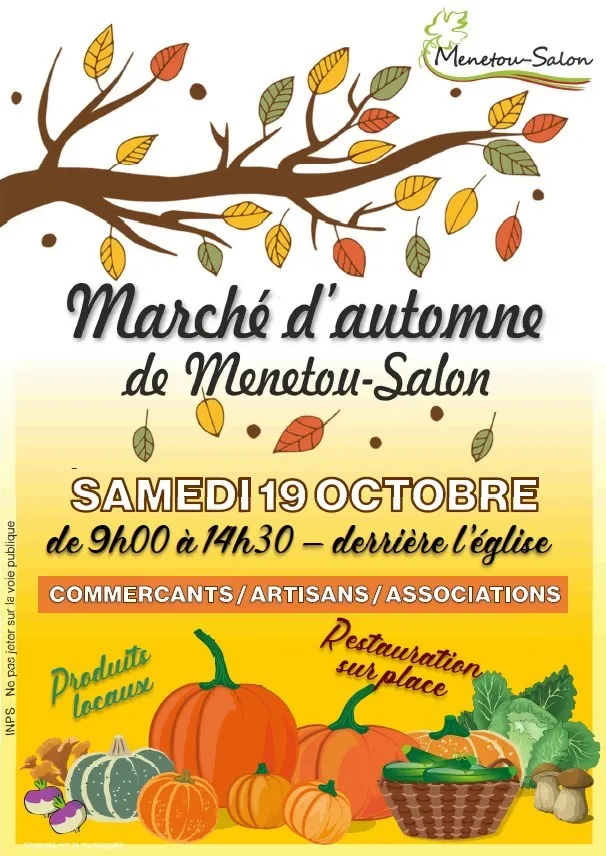 Image du carousel qui illustre: Marché D'automne à Menetou-Salon