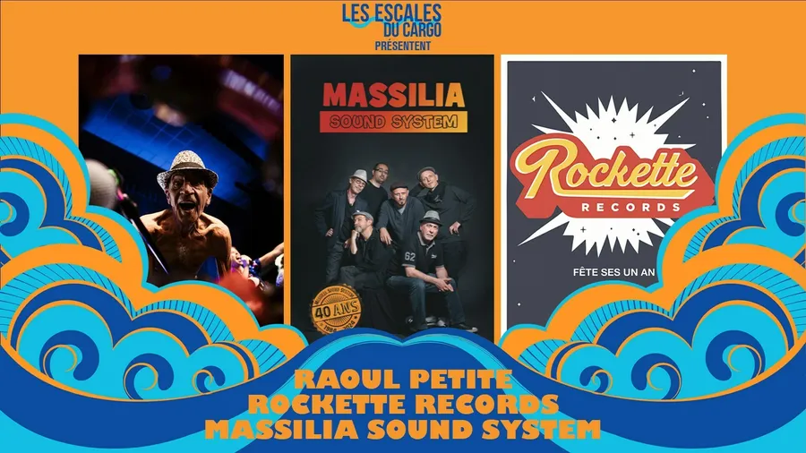 Image du carousel qui illustre: LES ESCALES DU CARGO: MASSILIA SOUND SYSTEM -  RAOUL PETITE - ROCKETTE RECORDS à Arles