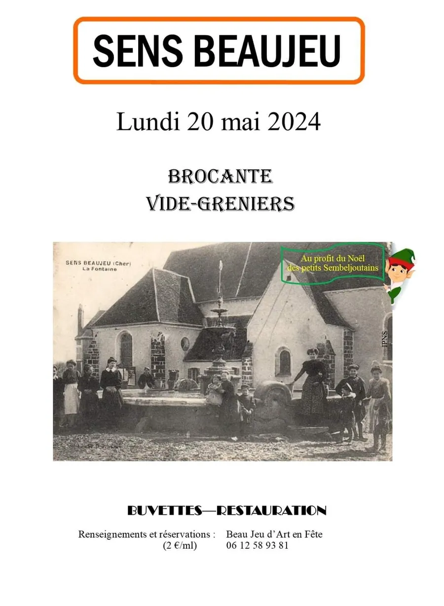Image du carousel qui illustre: Brocante à Sens-Beaujeu