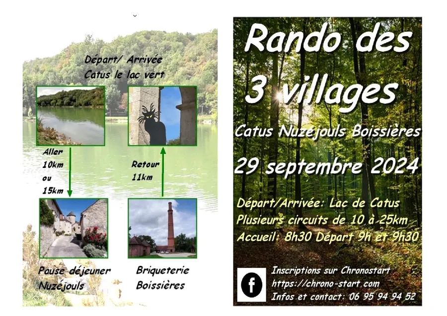 Image du carousel qui illustre: La Rando Des 3 Villages à Catus