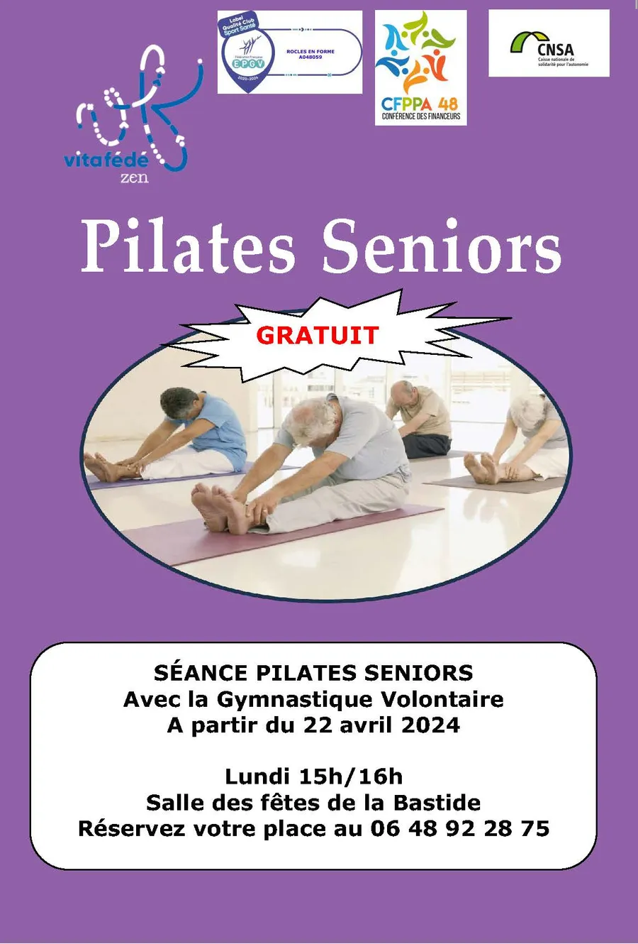 Image du carousel qui illustre: Pilates Seniors à La Bastide-Puylaurent