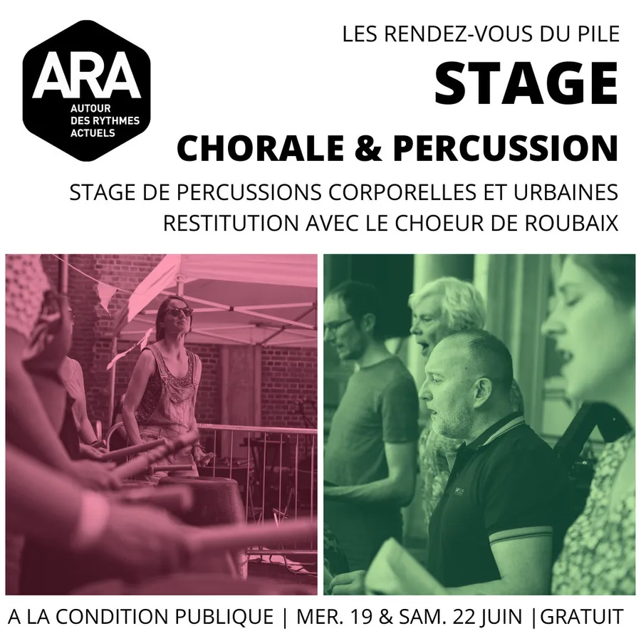 Image du carousel qui illustre: Stage percussions & Choeur de Roubaix à Roubaix