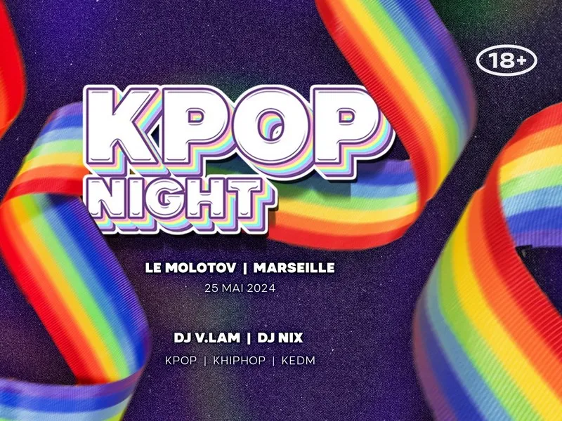 Image du carousel qui illustre: Kpop & Khiphop Club Night | Pride Edition à Marseille