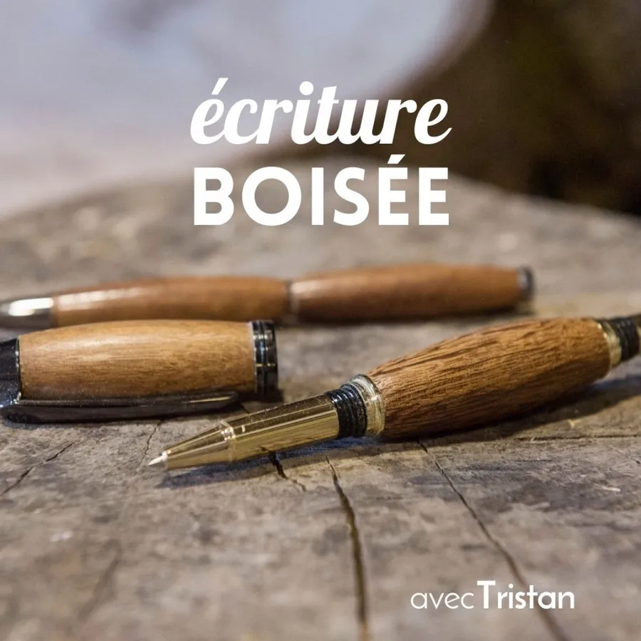 Image du carousel qui illustre: Réalisez votre stylo unique au tour à bois à Auboué