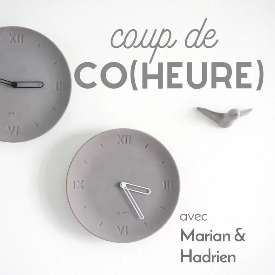 Image du carousel qui illustre: Fabriquez votre horloge design en béton à Lyon