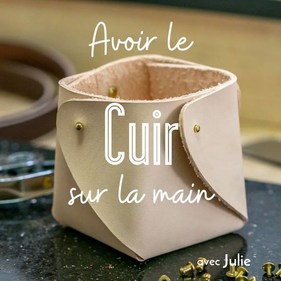 Image du carousel qui illustre: Fabriquez votre vide-poche en cuir à Saint-Pierre-des-Corps