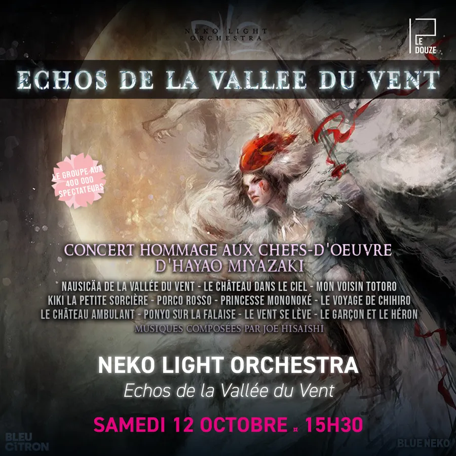 Image du carousel qui illustre: CONCERT : ECHOS DE LA VALLEE DU VENT - NEKO LIGHT ORCHESTRA à Cergy