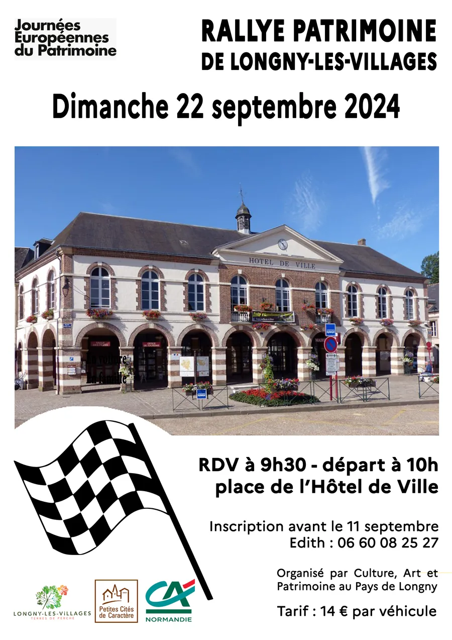 Image du carousel qui illustre: Circuit : rallye patrimoine de Longny-les-Villages à Longny les Villages