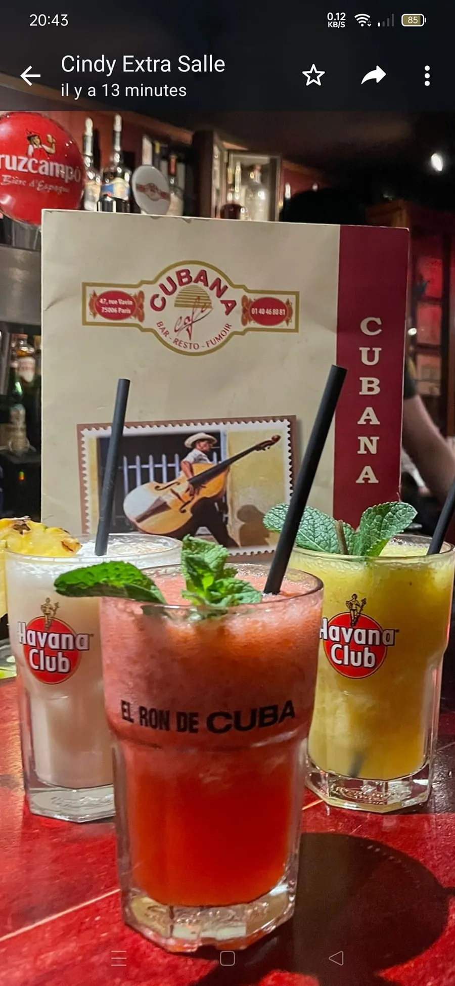 Image du carousel qui illustre: Cubana Café , Soirées Salsa, Bar à Cocktails, Bar de nuit, Fumoir, Restaurant Montparnasse à Paris