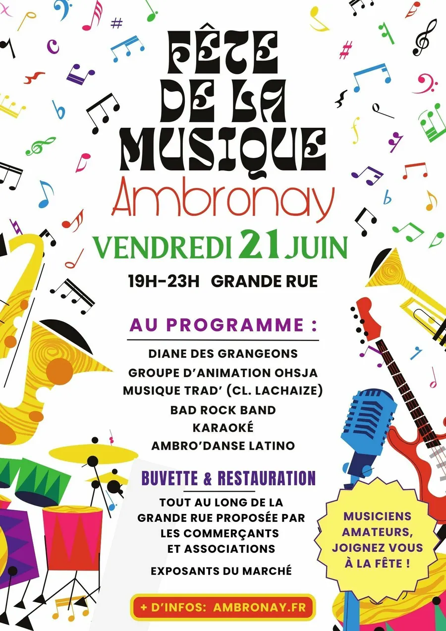 Image du carousel qui illustre: Fête de la musique à Ambronay à Ambronay