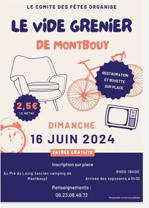 Image du carousel qui illustre: Vide-greniers à Montbouy