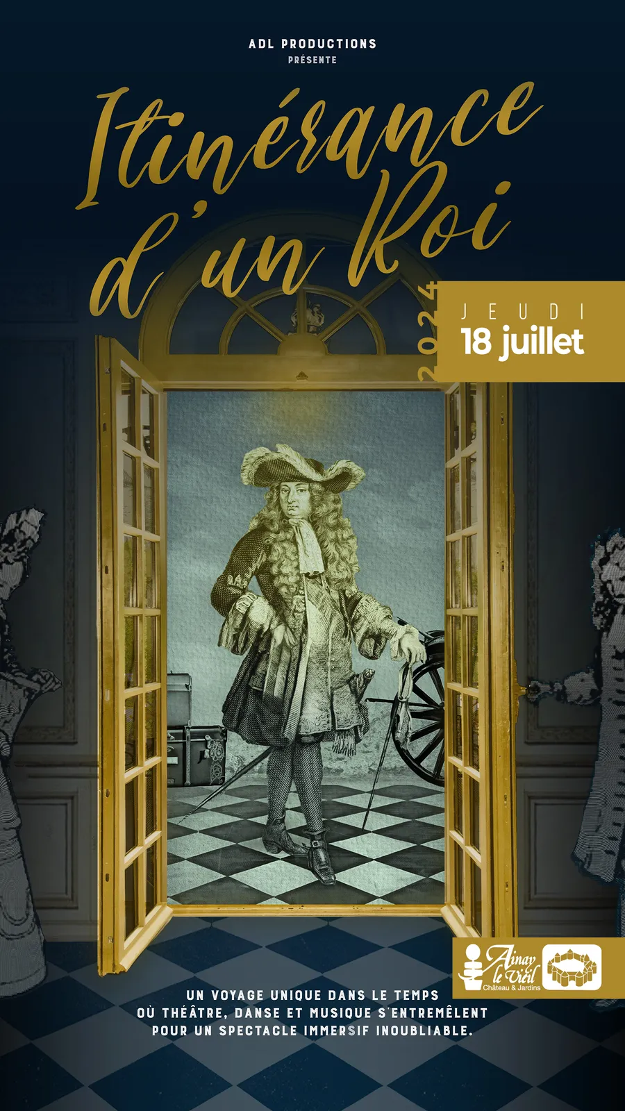 Image du carousel qui illustre: Itinérance D'un Roi à Ainay-le-Vieil