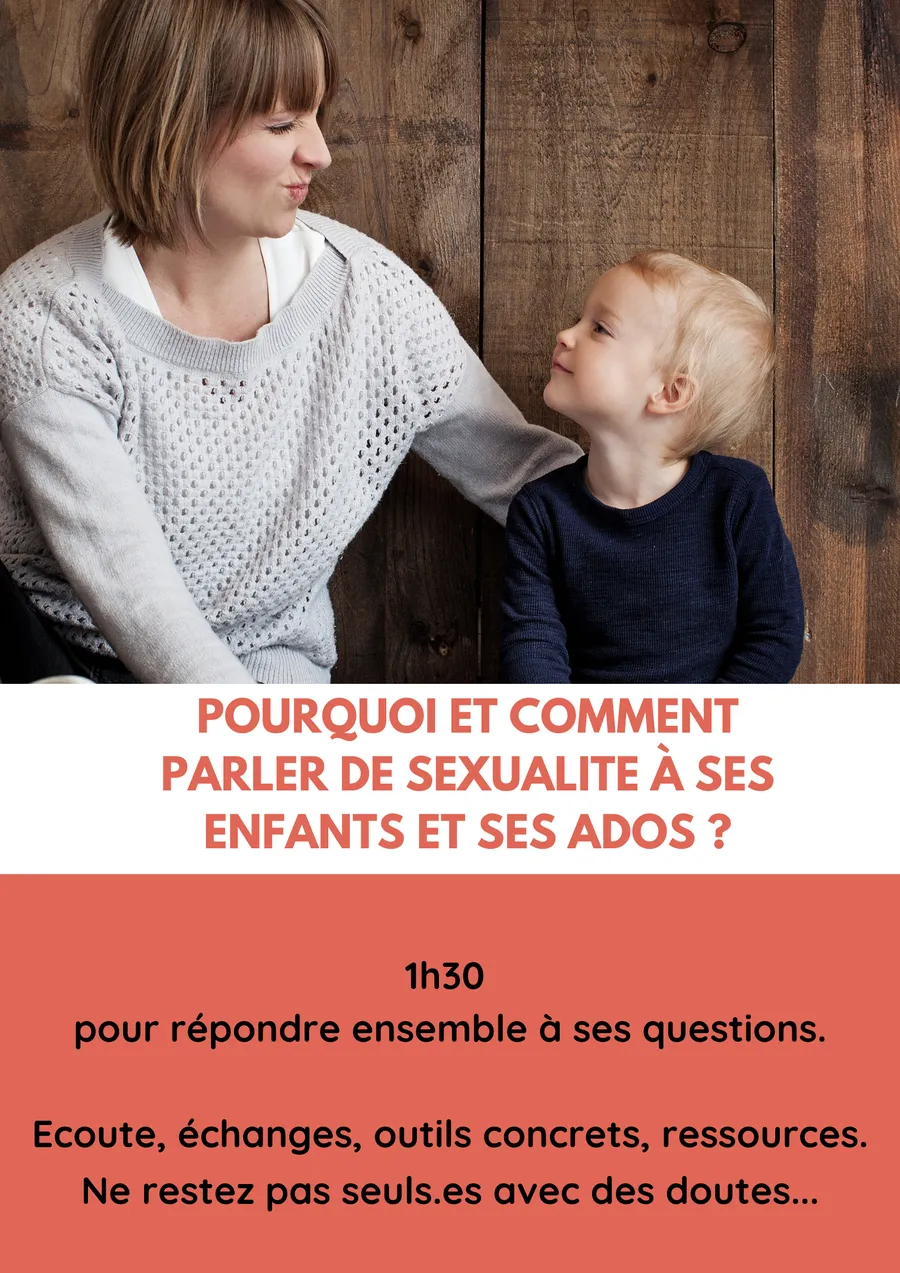 Image du carousel qui illustre: Conférence : "pourquoi Et Comment Parler De Sexualité À Ses Enfants, Adolescent.es ?" à Castelnau Montratier-Sainte Alauzie