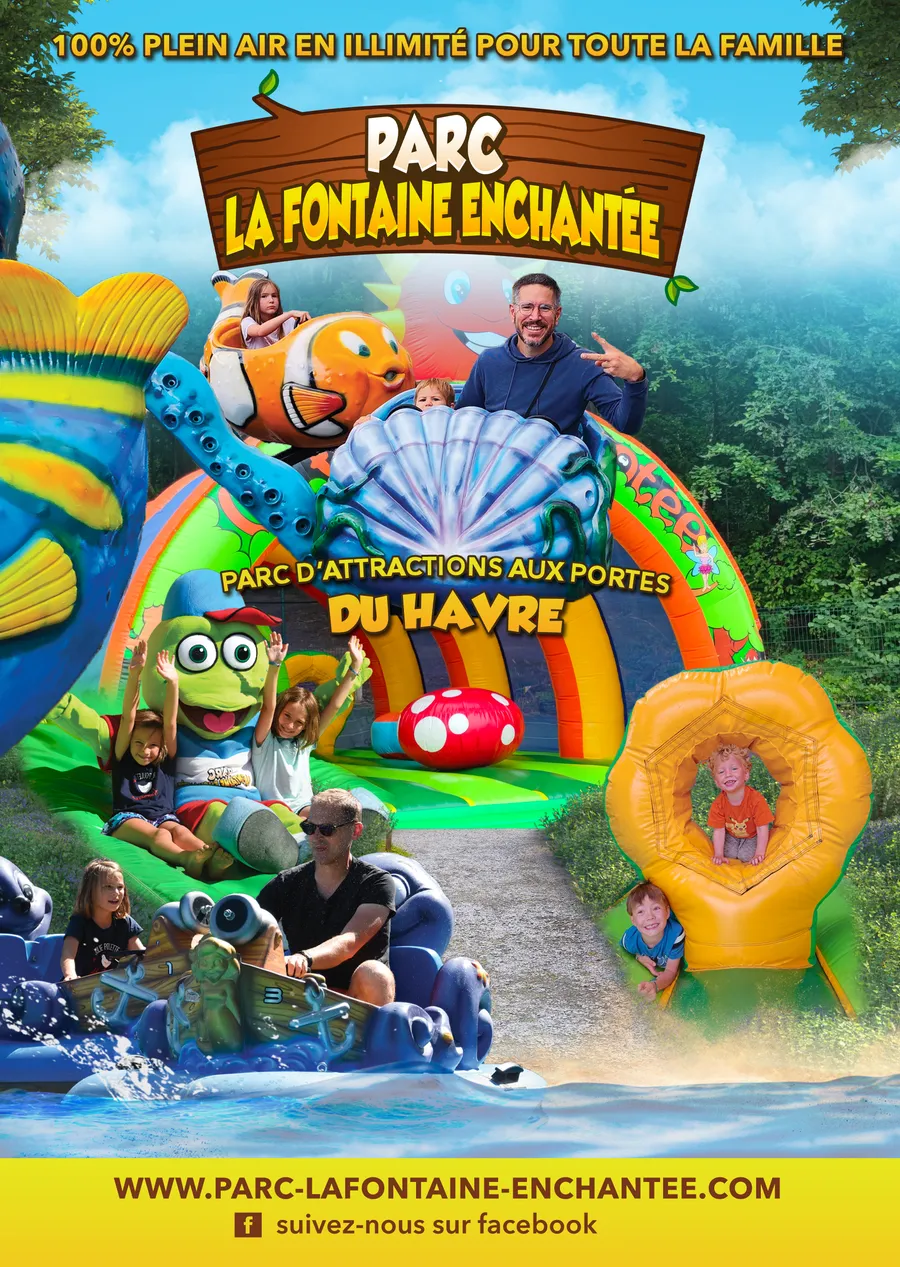 Image du carousel qui illustre: Parc la Fontaine Enchantée à Fontaine-la-Mallet