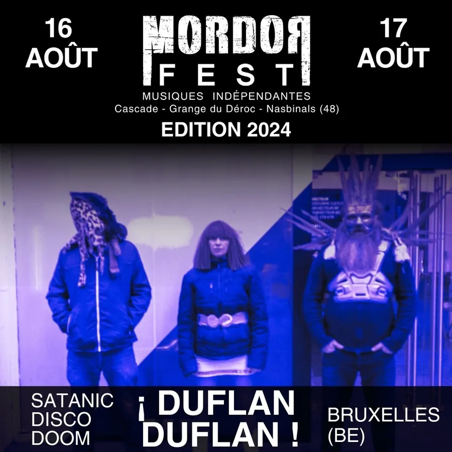 Image du carousel qui illustre: Festival Mordorfest : Duflan Duflan En Concert à Nasbinals