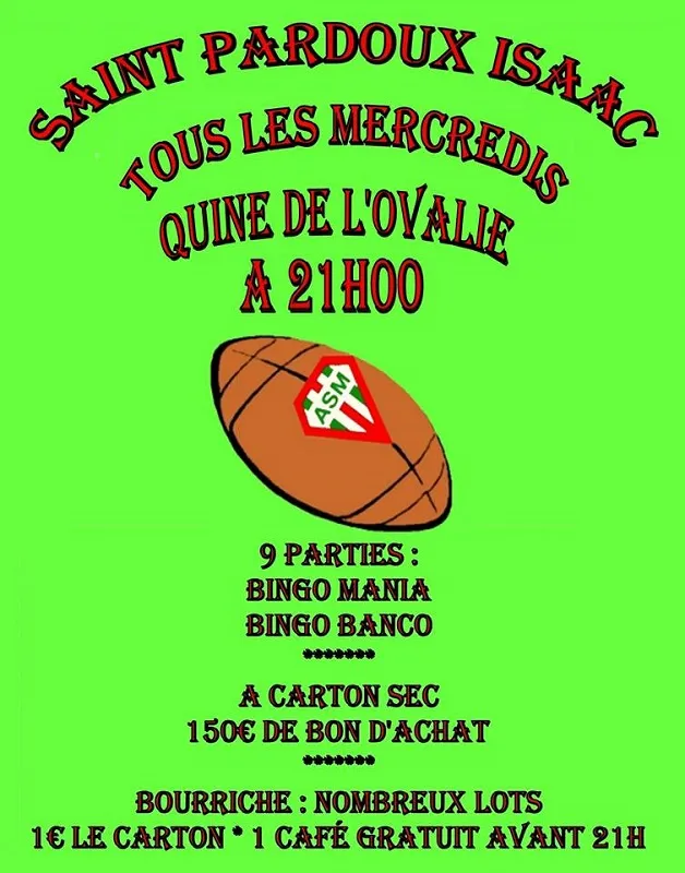 Image du carousel qui illustre: Loto Des Supporters De L'ovalie à Saint-Pardoux-Isaac