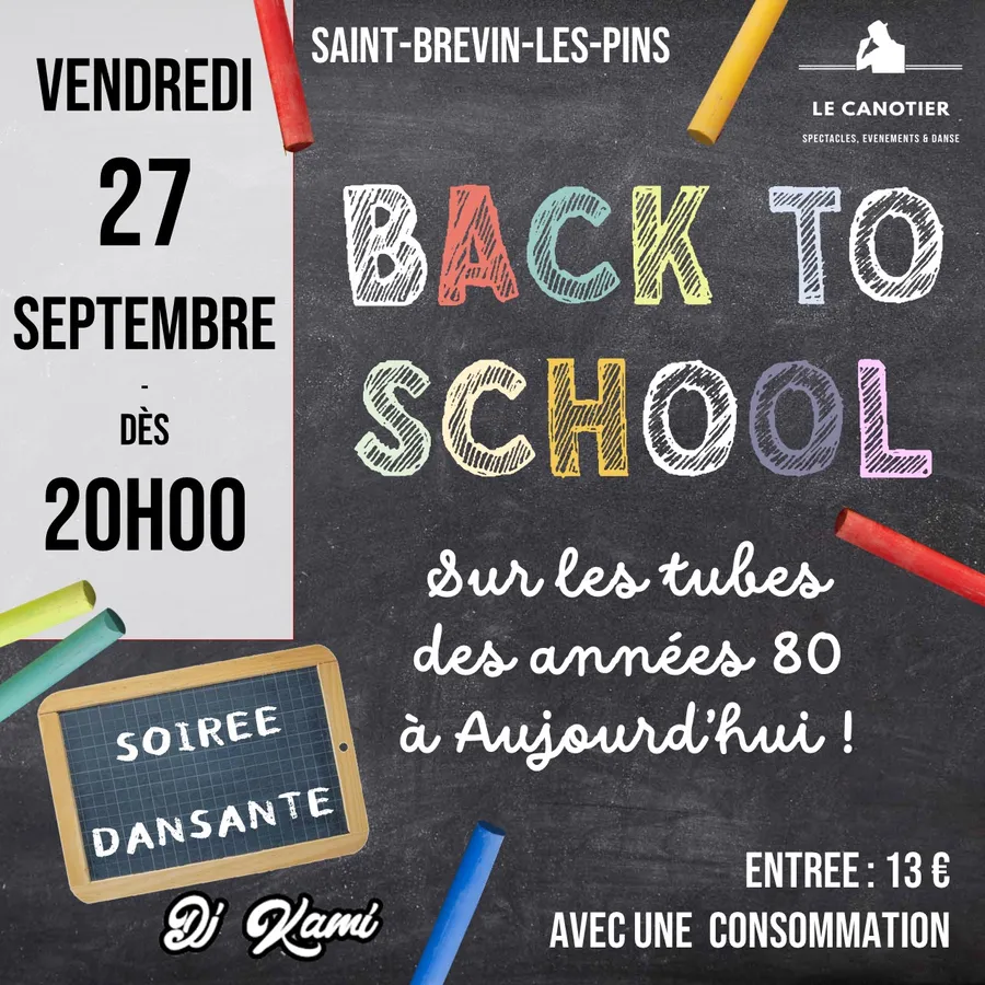 Image du carousel qui illustre: Soirée Back To School Par Dj Kami à Saint-Brevin-les-Pins