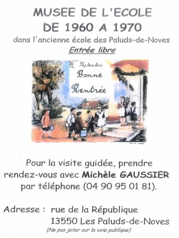 Image du carousel qui illustre: Musée De L'école De 1960 À 1970 à Noves