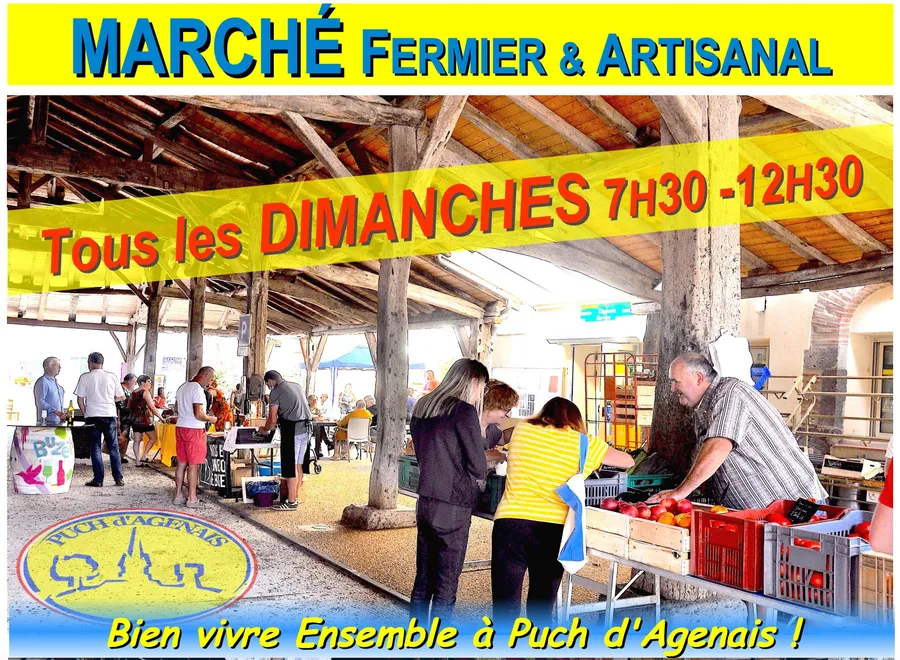 Image du carousel qui illustre: Marché Traditionnel De Puch D'agenais à Puch-d'Agenais