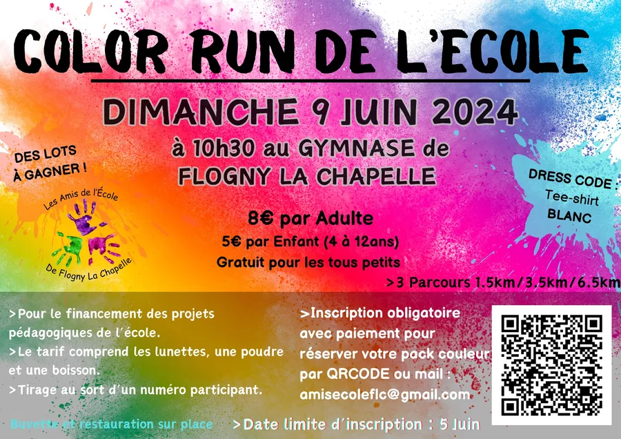 Image du carousel qui illustre: Color run  à Flogny-la-Chapelle
