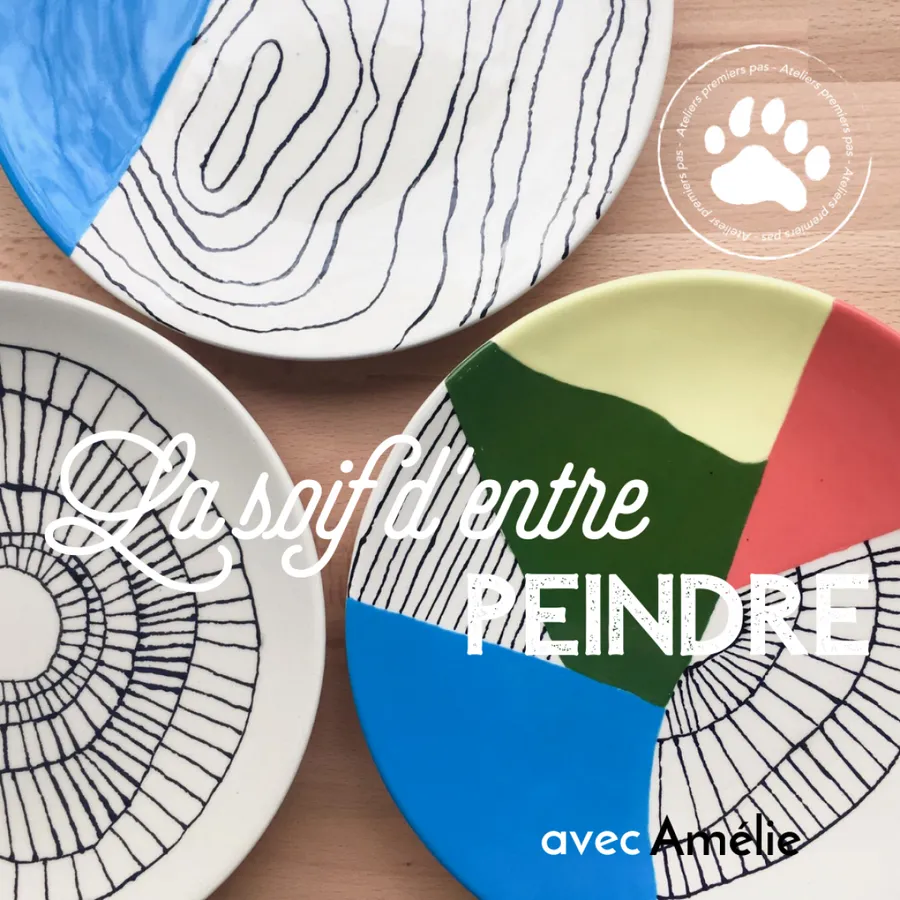 Image du carousel qui illustre: Décorez votre vaisselle en famille à Paris