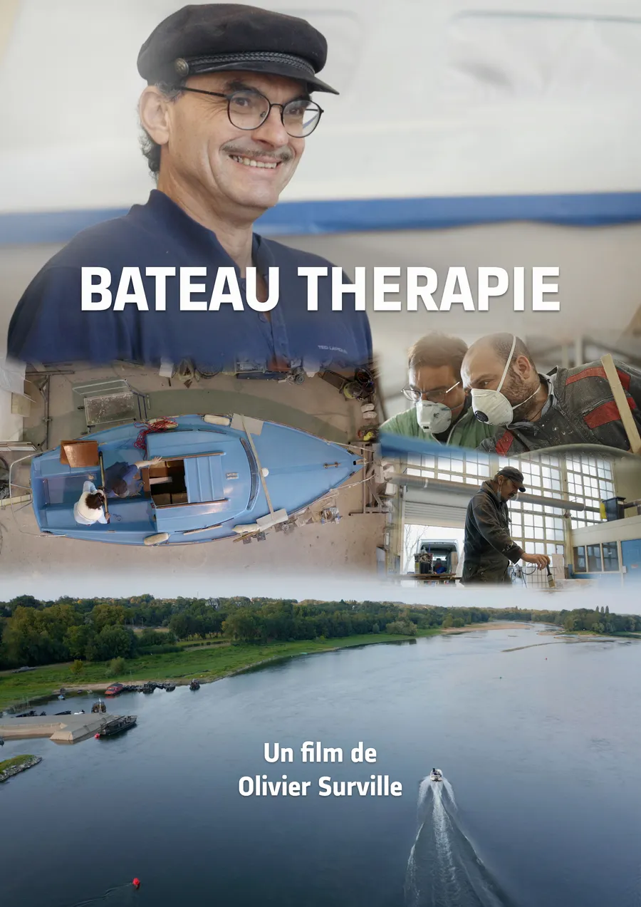 Image du carousel qui illustre: Projection film BATEAU THERAPIE d'Olivier SURVILLE à Sainte-Gemmes-sur-Loire