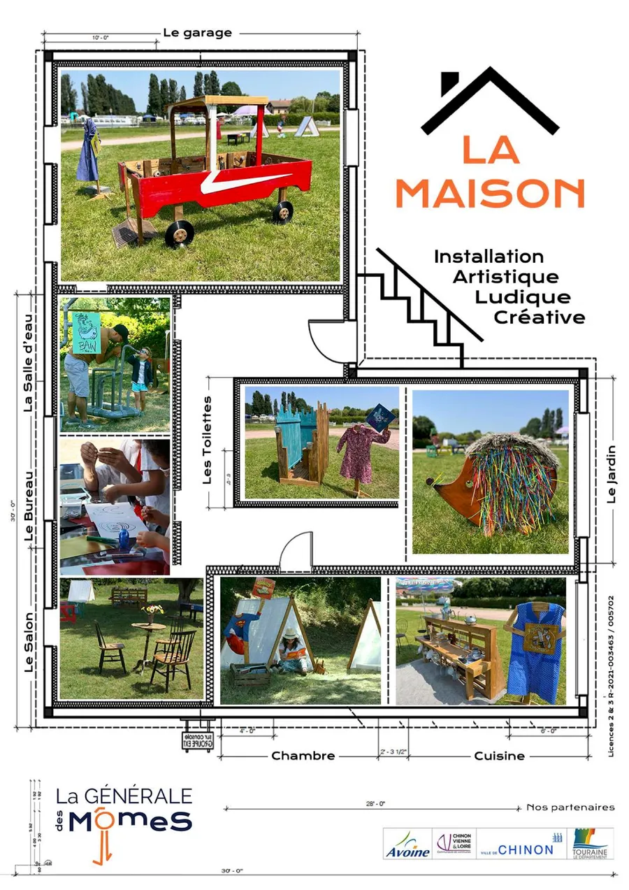Image du carousel qui illustre: Festival L'air Du Temps - La Maison : Jeux Enfants à Lignières
