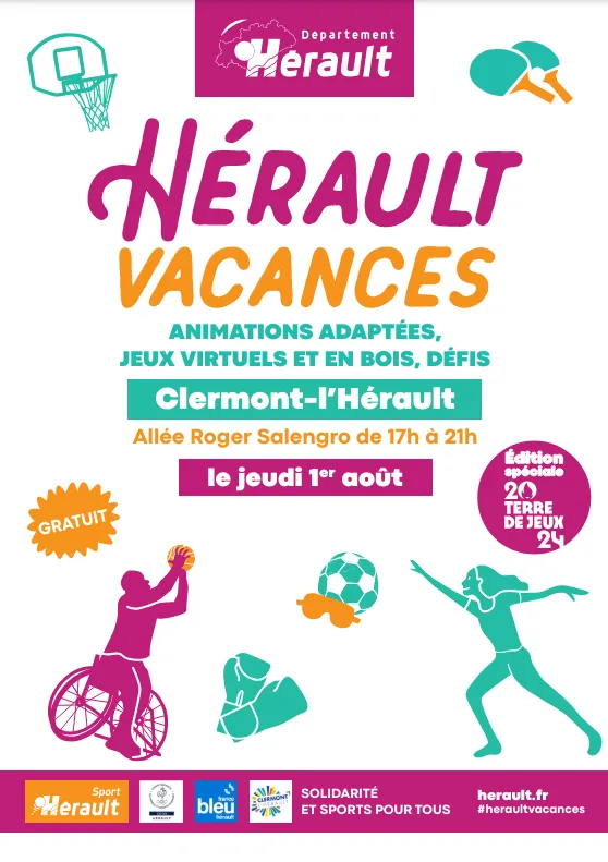 Image du carousel qui illustre: Tournée Hérault Sport Vacances à Clermont-l'Hérault