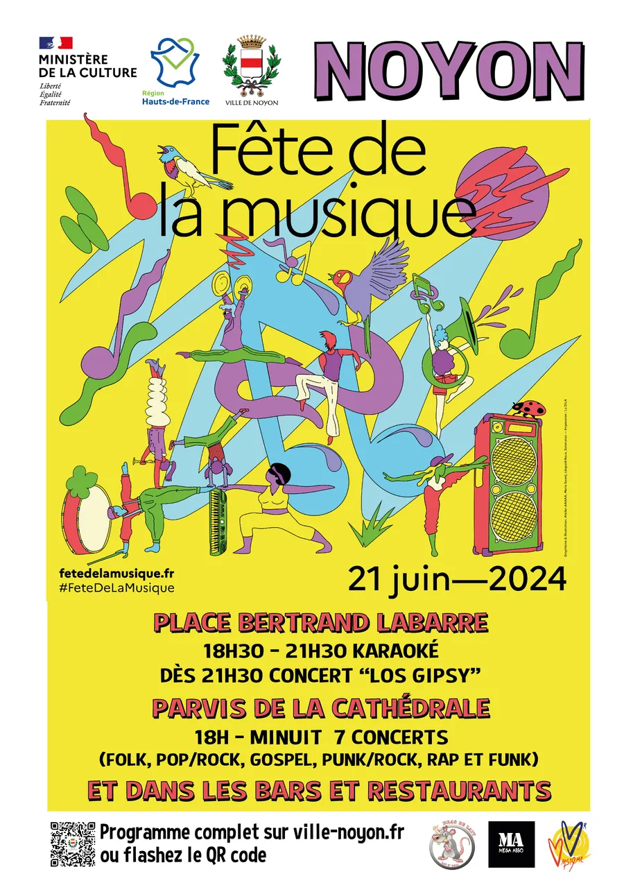 Image du carousel qui illustre: Fête de la Musique à Noyon à Noyon