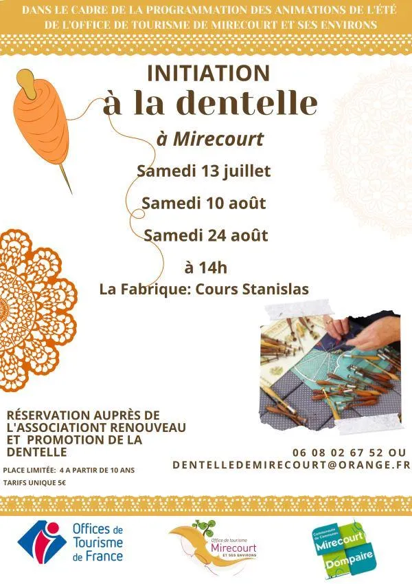 Image du carousel qui illustre: Initiation À La Dentelle Aux Fuseaux à Mirecourt