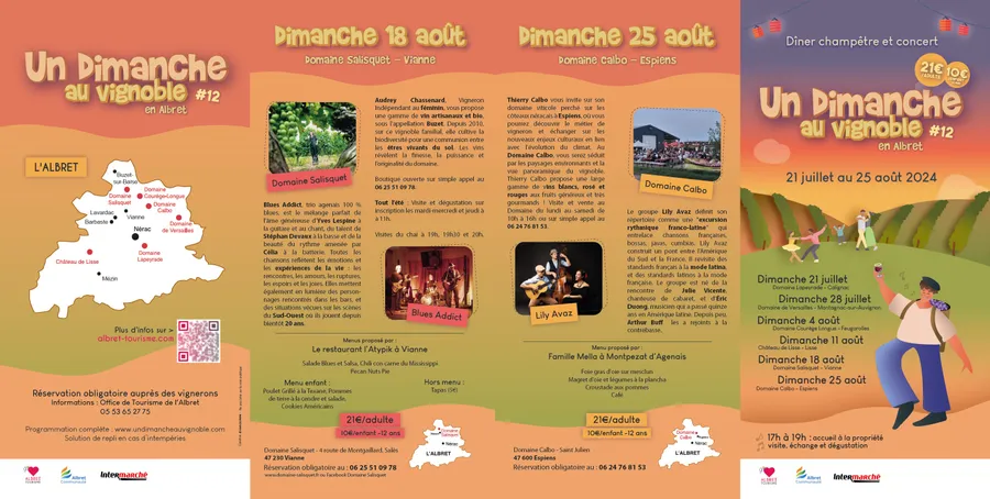 Image du carousel qui illustre: Un Dimanche au Vignoble en Albret à Montagnac-sur-Auvignon