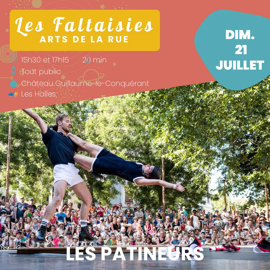 Image du carousel qui illustre: Festival "les Faltaisies" - Les Patineurs à Falaise