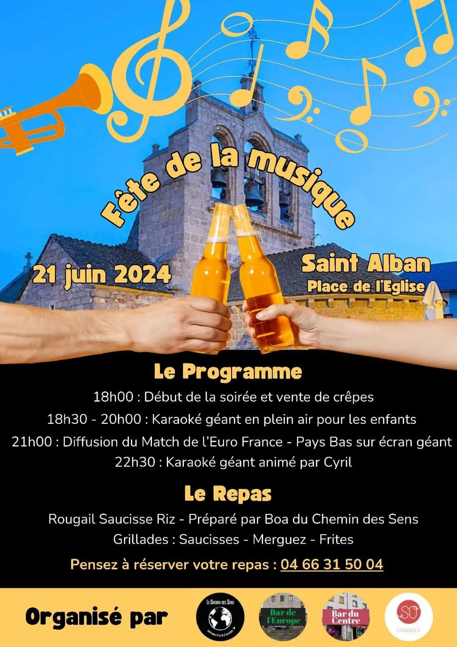 Image du carousel qui illustre: Fête De La Musique à Saint-Alban-sur-Limagnole